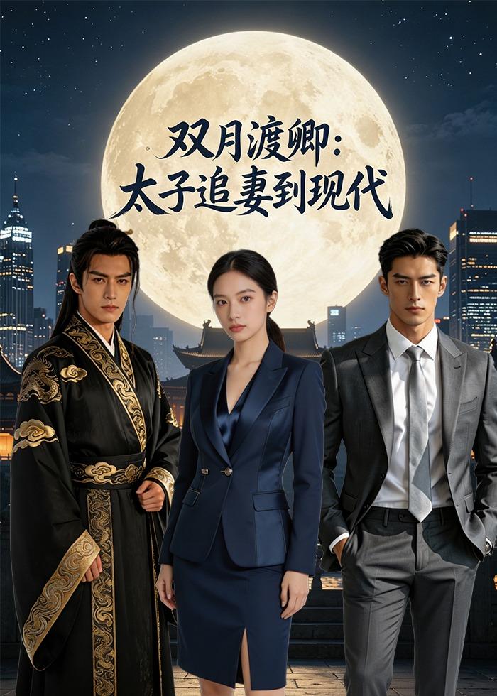 Double Moon Crossing: The Crown Prince Chases His Wife to Modern Times (36 episodes) AI Short Drama short-drama poster