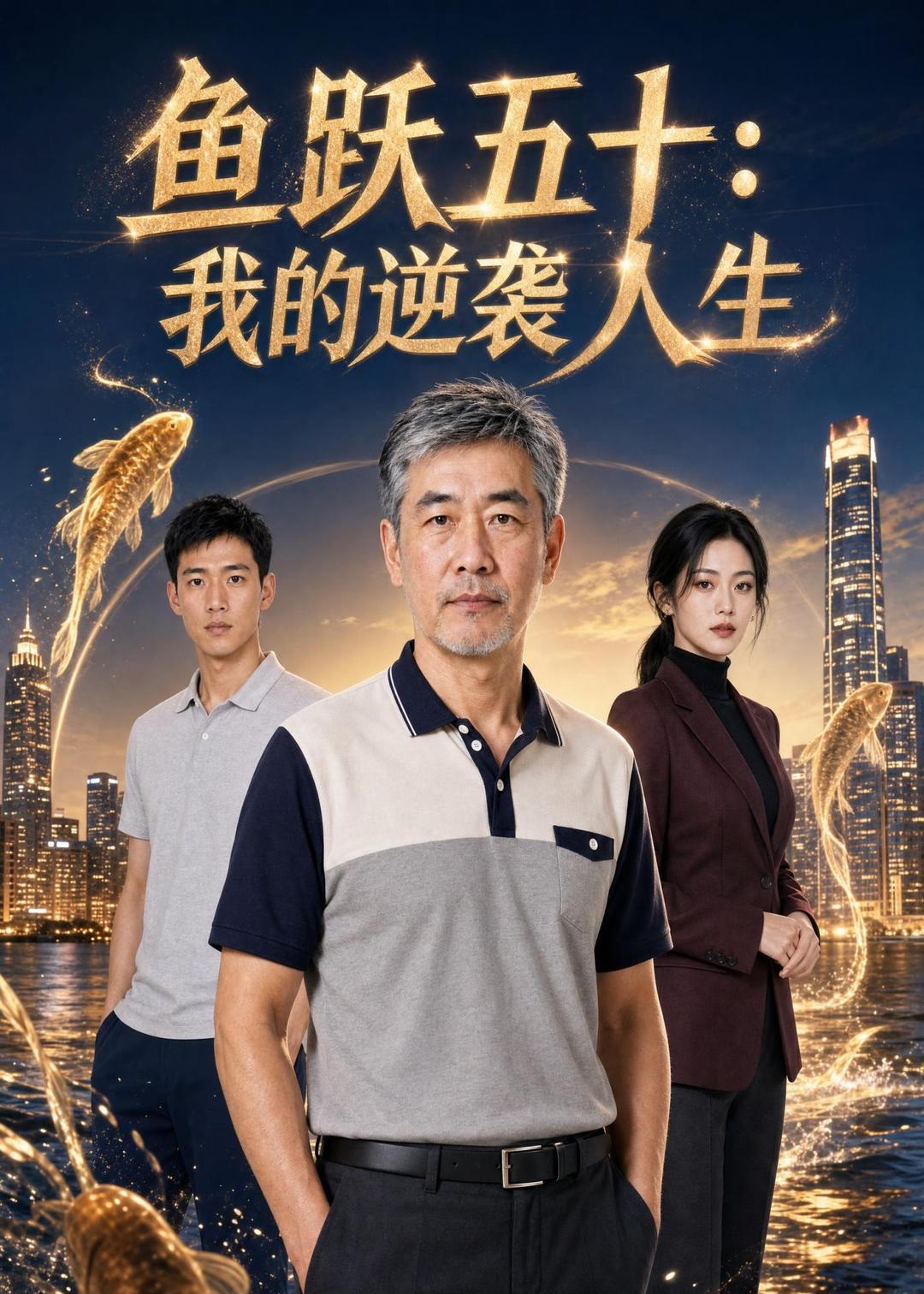 Fish Leap at Fifty: My Comeback Life (47 episodes) AI Short Drama short-drama poster