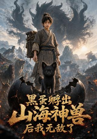 The Black Egg Hatched a Divine Beast and Made Me Invincible short-drama poster