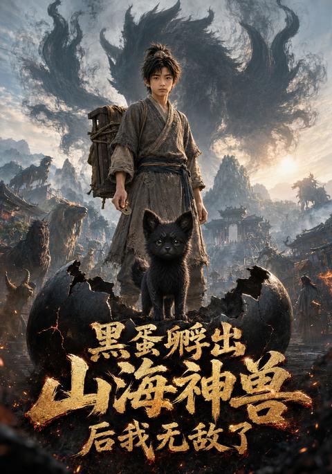 The Black Egg Hatched a Divine Beast and Made Me Invincible short-drama poster