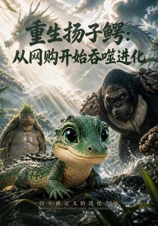 Reborn as a Yangtze Alligator: Devour and Evolve short-drama poster